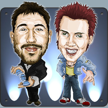 Digital Caricature Family