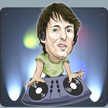 Digital Caricature Family
