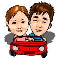 Sample of couple caricature