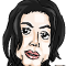 Caricature Celebrity - Caricature of Michael Jackson - dangled his son