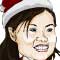 Caricature Drawing 116 - Christmas Greeting E-Card