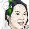 Caricature Drawing 140 - Chinese Bridal and Groom cancel finger