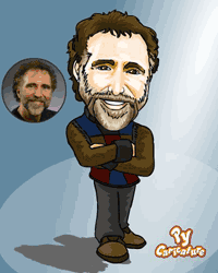 digital caricature drawing sample 2 by PY